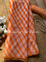 Bagh-e-Leher Chiffon Leheriya Saree