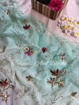 Enchanted Valley Jaal Saree