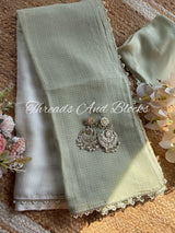 Kota Doriya Saree with Pearl Border