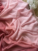 Shaded Chinnon Sarees