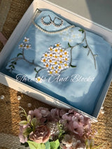 Heaven's Garden Chiffon Saree