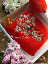 Mor Bagh Chiffon Saree