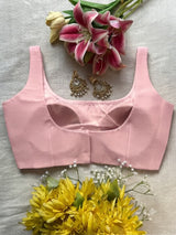 Blush Hibiscus Blouse