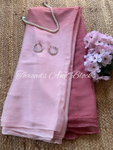 Shaded Chinnon Sarees