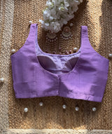 Lavender 3D Flower Blouse
