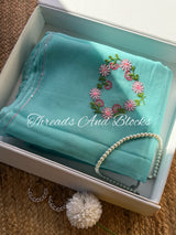 Silken Hearts Chiffon Saree