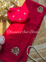 Rani Zareen Chiffon Saree