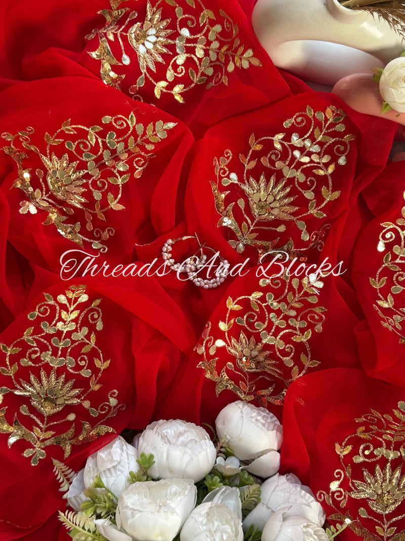 Raanjha Chiffon Saree