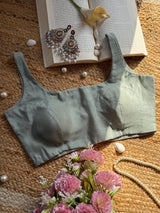 Grey Classic Blouse