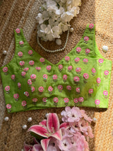 Matcha Petunia Blouse