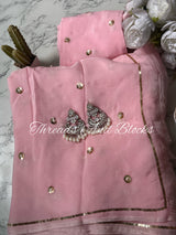 Jhilmil Organza Saree