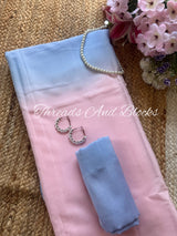 Shaded Chinnon Sarees