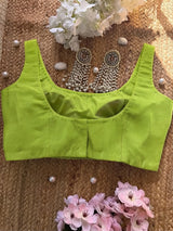 Lime Starflower Blouse