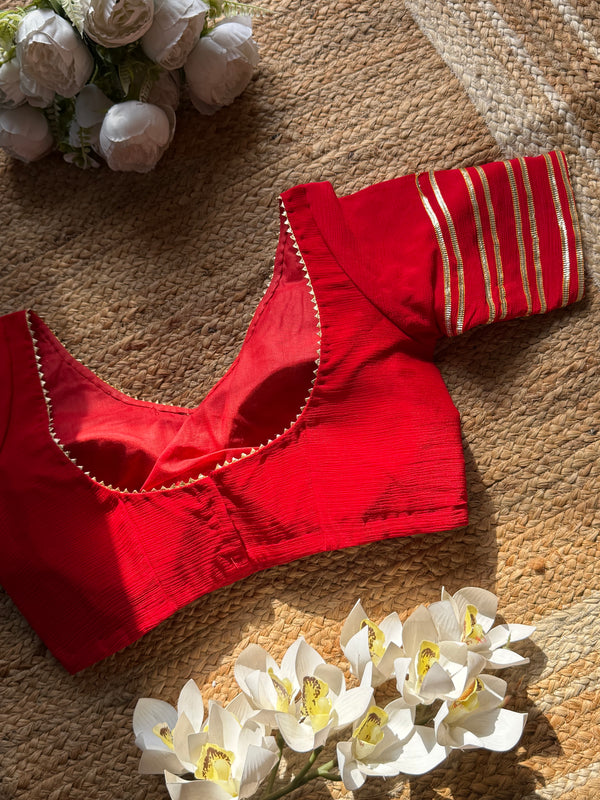 Tyohaar Red Blouse