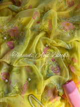 LIMONCELLO Chiffon Saree