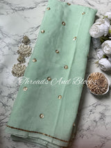 Jhilmil Organza Saree