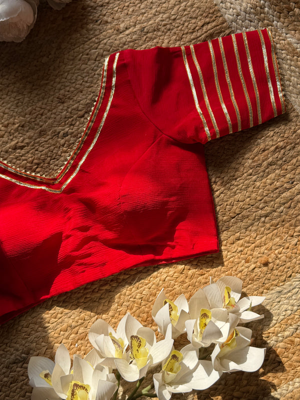 Tyohaar Red Blouse