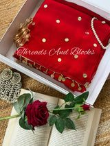 CHAMKI Chiffon Saree