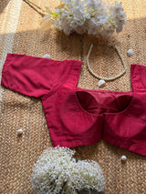 Oxblood Blouse