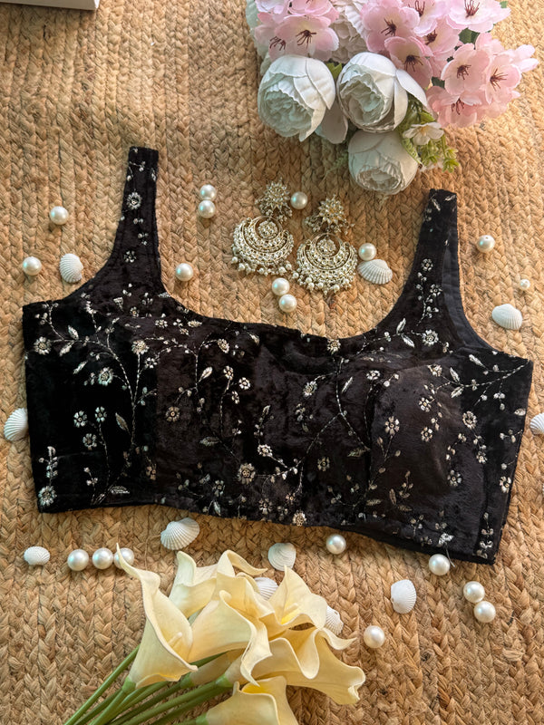 Victoria Velvet Blouse