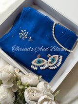 Gulaab Mukaish Chiffon Saree