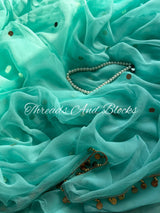 CHAMKI Chiffon Saree
