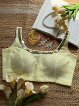 CHAMKI Butter Yellow Blouse