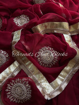 RUMI Zardosi Saree