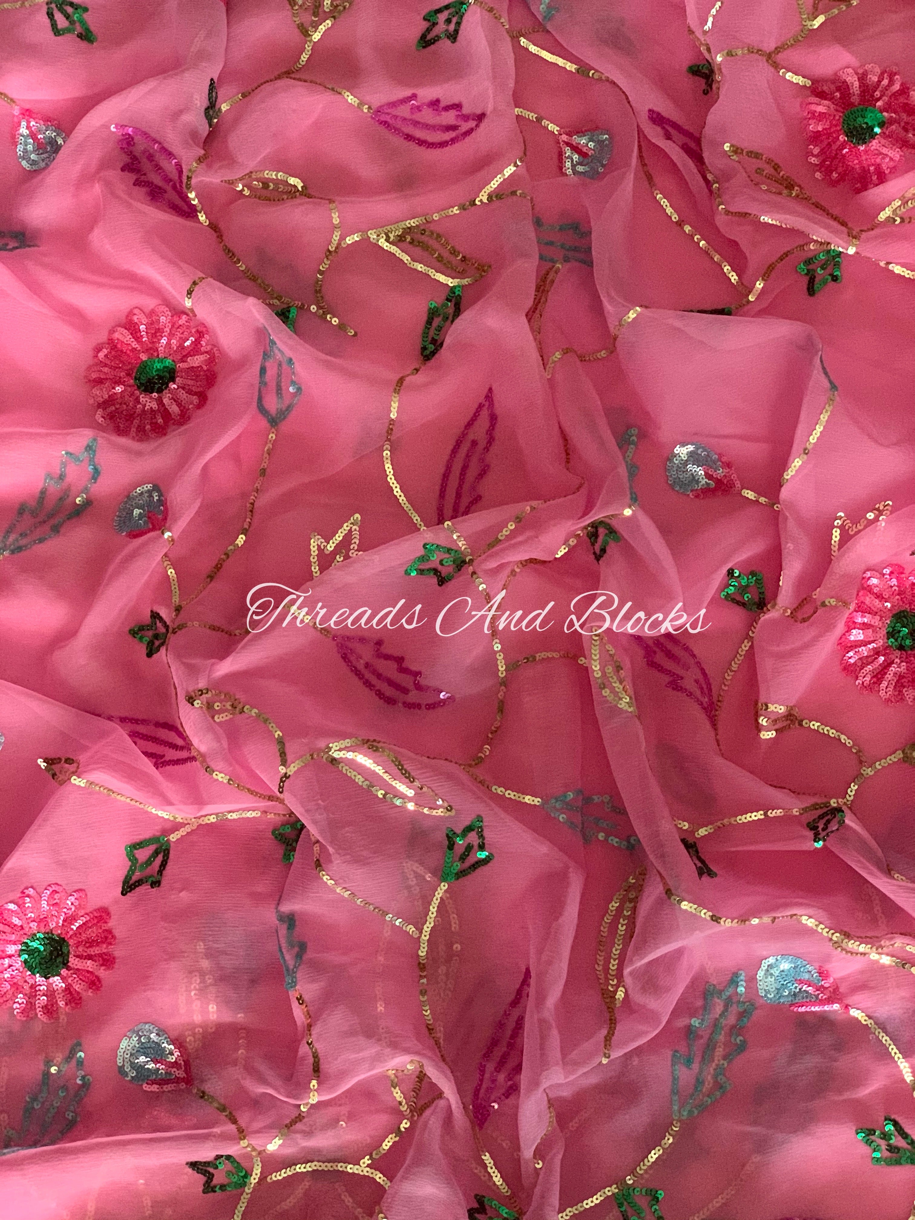 Spring Garden Saree