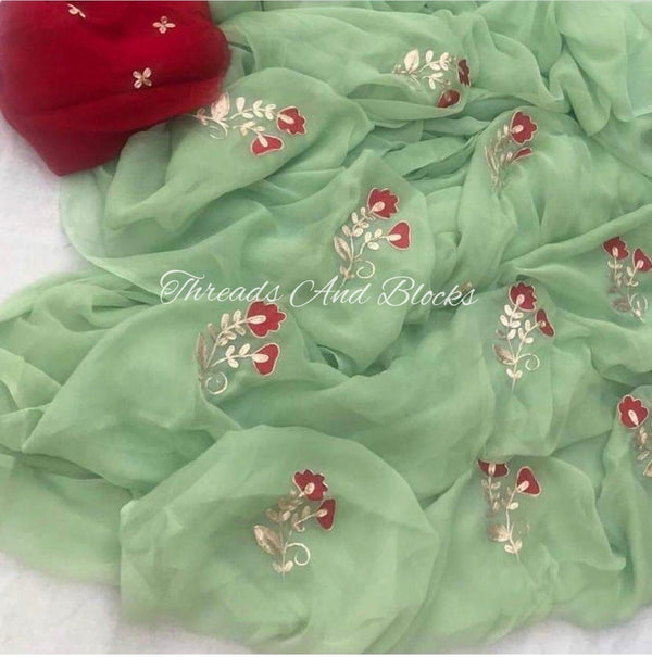 Riana Resham Pittan Sarees